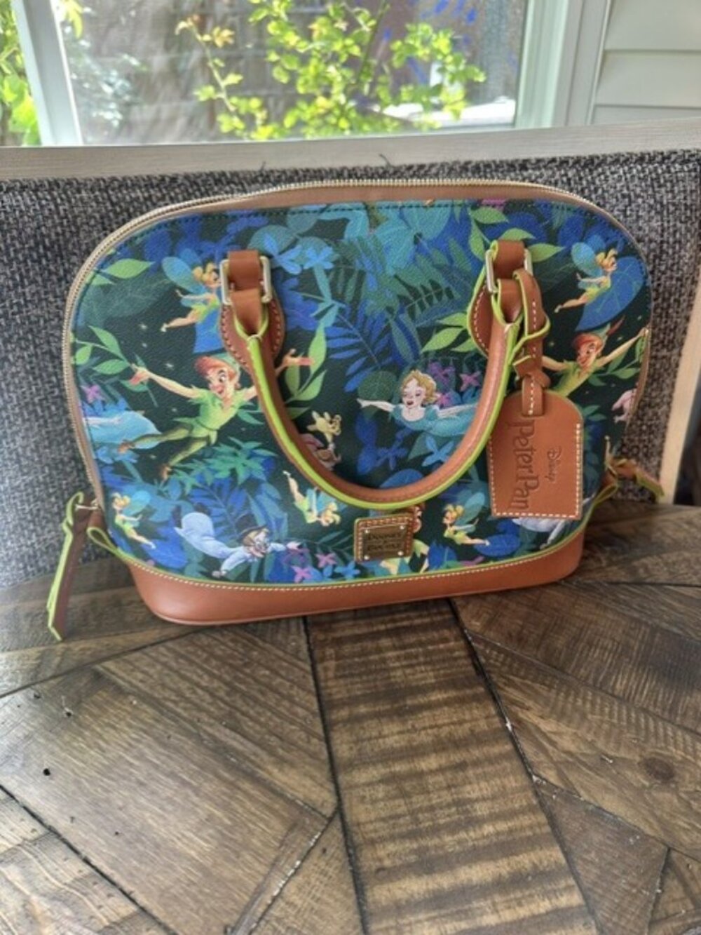 Disney Dooney & Bourke Peter Pan Satchel Handbag